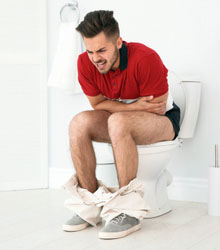 Pain during bowel movement or urination